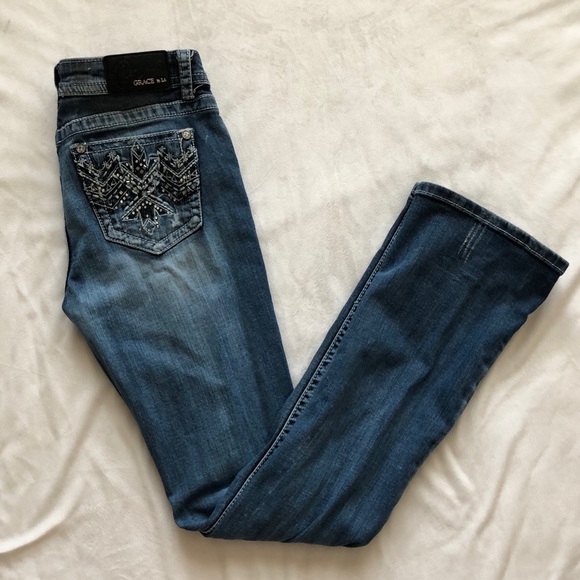 grace in la easy fit jeans